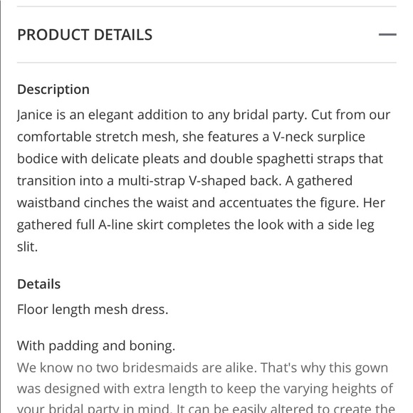 Ink blue bridesmaid dress - Picture 1 of 7